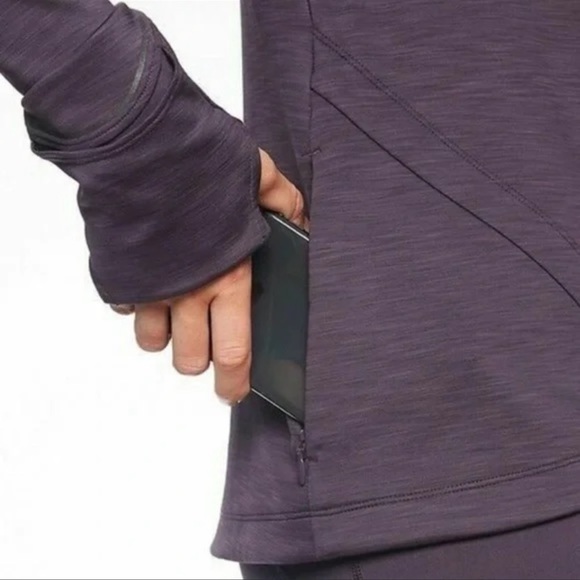 ATHLETA Bootcamp Hoodie Pullover Sweatshirt Jacket Hooded Athletic Top S - Picture 4 of 17